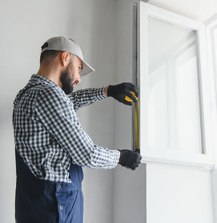 Logu, durvju, lodžiju mērījumi